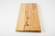 Treppenstufe Renovierungsstufe Fensterbank Regal Esche 20 mm DL klar lackiert