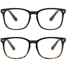 Blue Light Blocking Computer Glasses Anti Glare Reduce Eyestrain Eyeglasses for