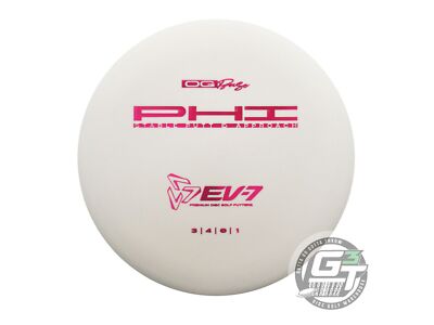 NEW EV-7 OG Base Phi 173g Ivory Purple Foil Putter Golf Disc