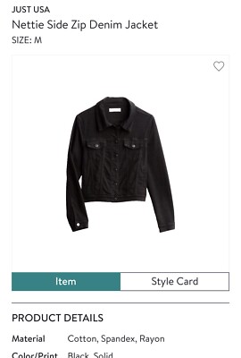 just usa denim jacket