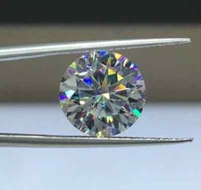 3.45Carat Laborapory Grown Diamond Round Brilliant GIA Certified F Color VS1- R2 71.88 per carat