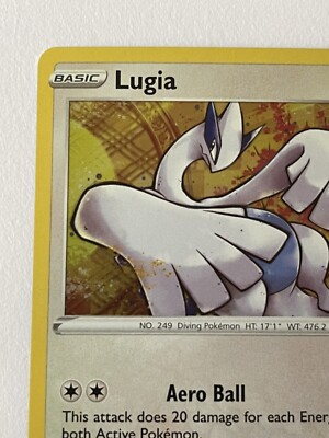 Holo Rare Lugia 022/025 Celebrations 25th Anniversary Pokemon Card