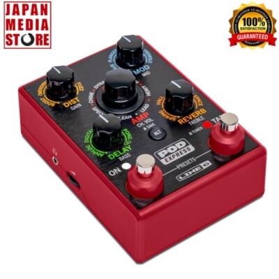 Line 6 POD Express Gitarrenverstärker und Effektprozessor Gitarreneffektpedal...