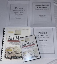 Gary Halbert Dan Kennedy Protege Brian Keith AD MAGIC Create Ads Salesletters