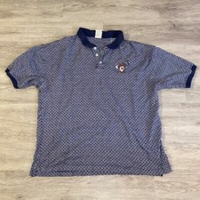 Vtg Taz Tasmanian Devil Polo Golf Shirt Men's XL Warner Brothers Looney Toons