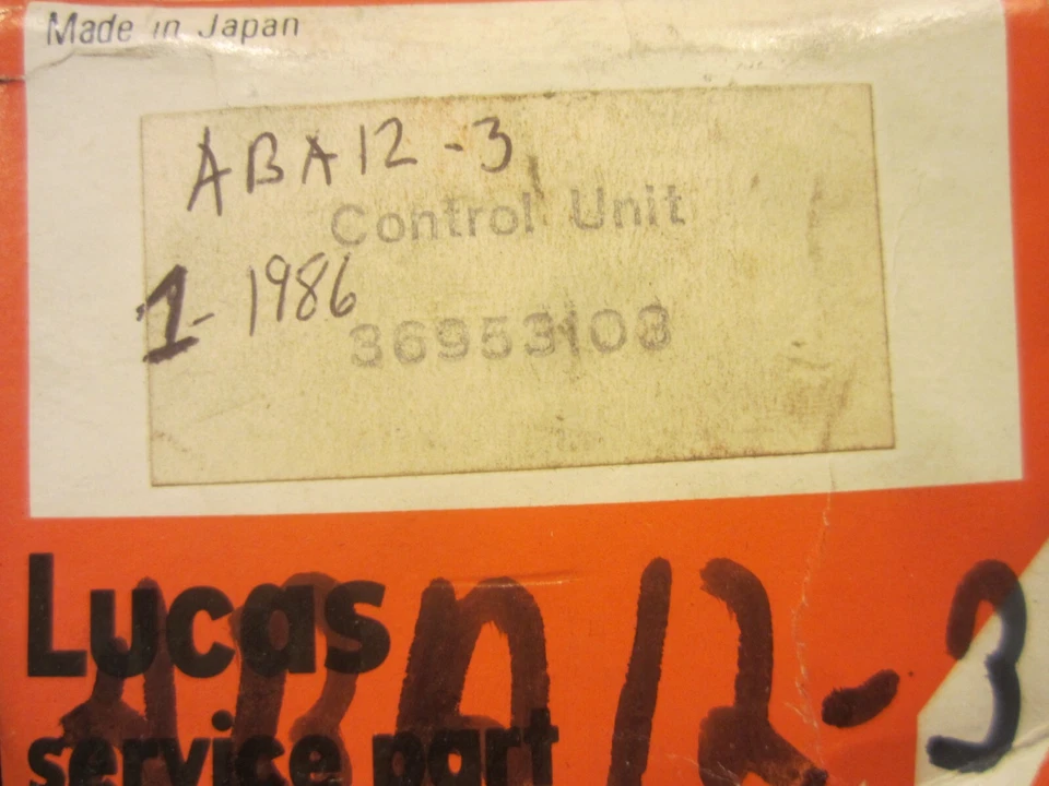 Регулятор напряжения Lucas 36953103 подходит для Datsun 610 710 1973 - февраль 1975 годов выпуска - Изображение 3 из 4