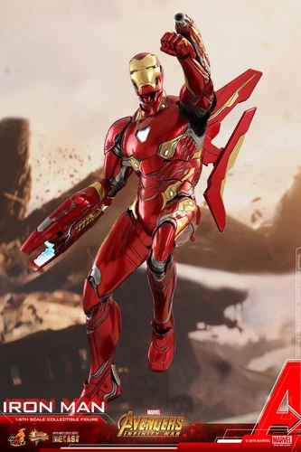 Figura de acción Hot Toys HT 1/6 MMS473D23 Avengers: Infinity War Iron Man MK50 nueva - Imagen 9 de 18