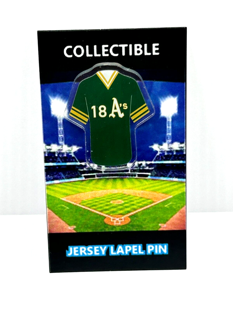Oakland Athletics Don Larsen jersey lapel pin-Classic RETRO Collectible