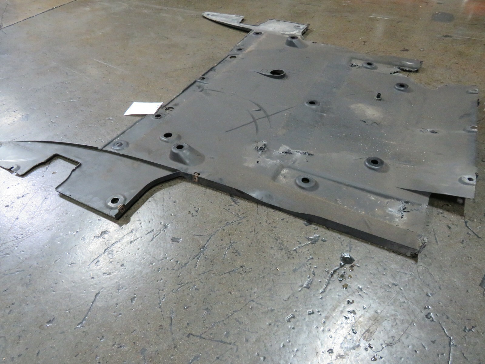 Ferrari 599 GTB, Rear Lower Under Tray, Used, Damaged, P/N 68564000
