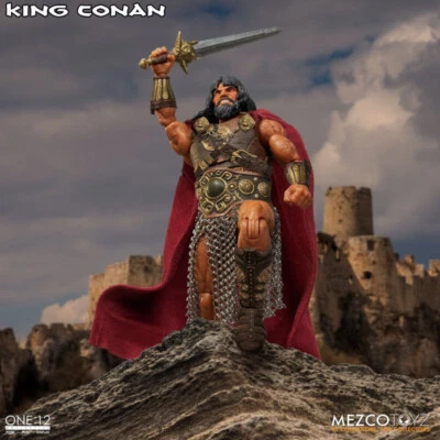 MEZCO TOYZ One:12 キング コナン NEW Mezco Toyz Conan the Barbarian King Conan One:12