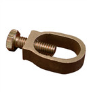 5/8" Copper Earthing Machined Cast Clamp Cable to Earth Rod Bonding Connector