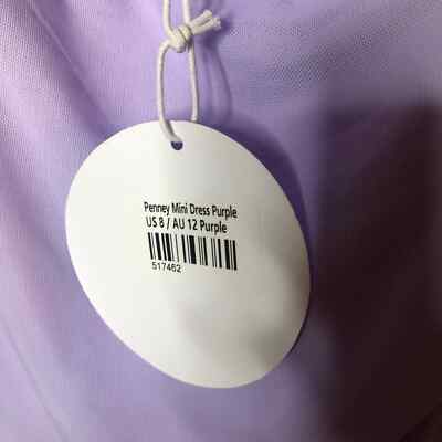 knee length dresses for ladies Romani Mini Dress Purple Glitter main image 1