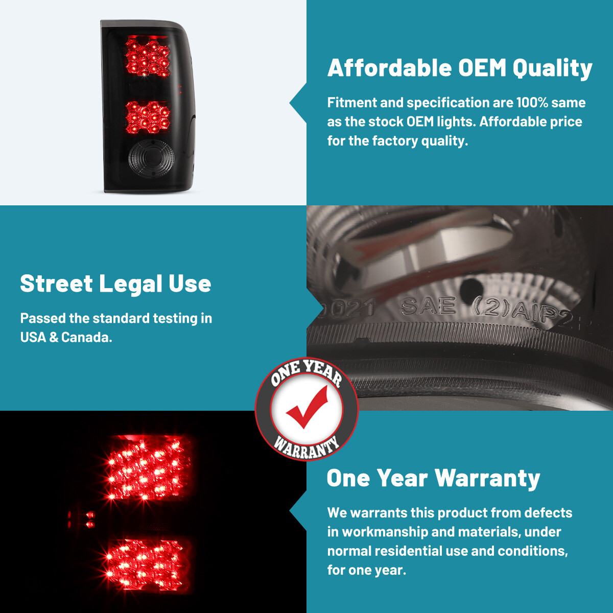 AUTOZENSATION Compatible with 2001-2005 Ford Ranger, Left