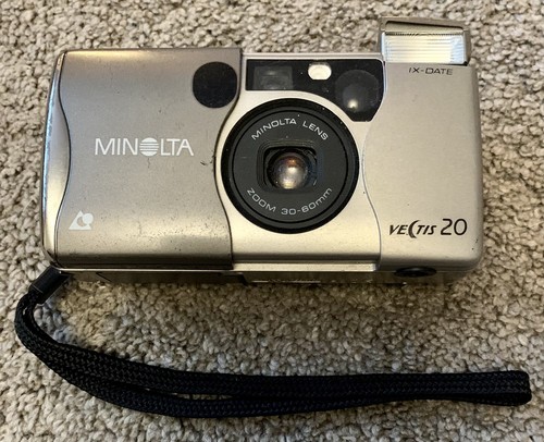 Minolta Vectis 20 APS Kompaktkamera 1990er Jahre Zoomobjektiv 30–60 mm ungetestet