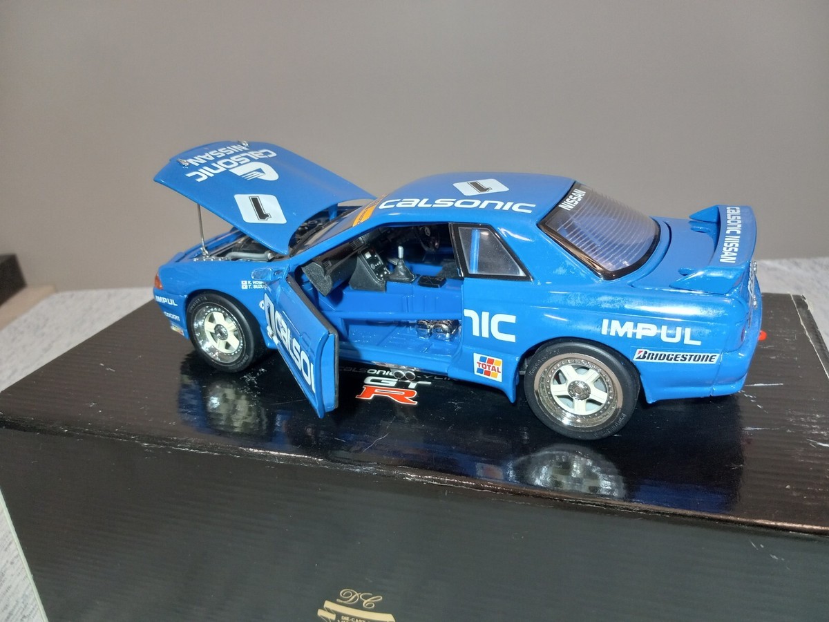 Kyosho 1/18 1990 Calsonic Nissan Skyline GT-R (R32) Blue (BRAND