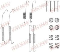 Original Quick Brake ZubehöRsatz Bremsbacken 105-0701 FüR CitroëN Peugeot