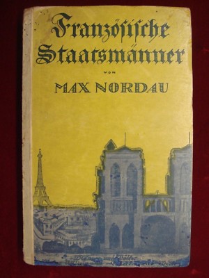 JUDAICA JEWISH book Max Nordau exlibris