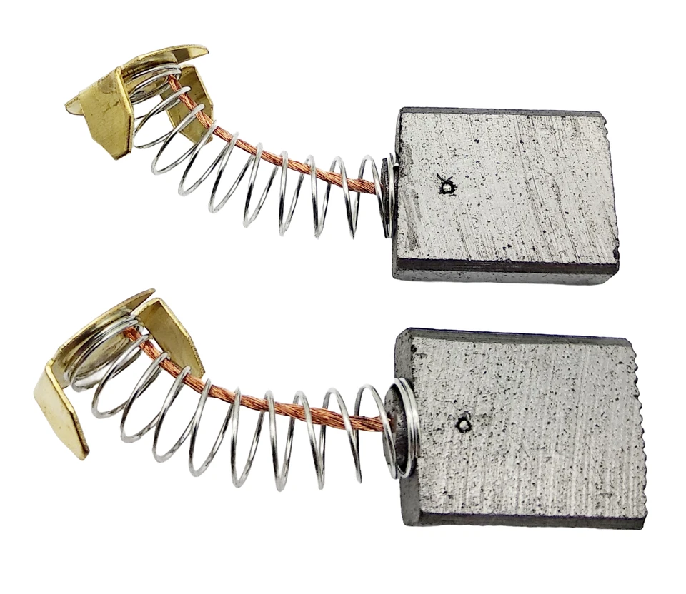 1 Paire Charbon pour scheppach Hs 80,105, 111,112, Ts 205,H6,5xB15xL19mm Tubes - Bild 2 von 2