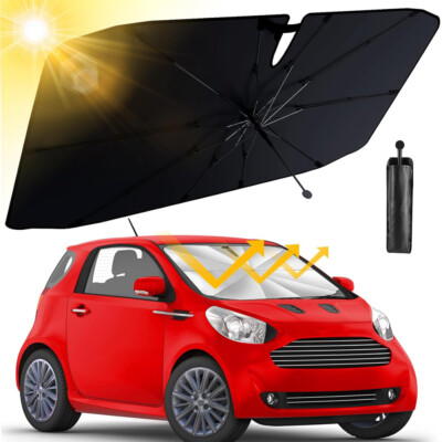 Auto Faltbar Windschutzscheibe Sonnenschirm Sonnenschutz Frontscheibe UV-Block