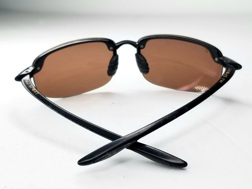 Maui Jim Japan MJ-407 Ho'okipa Flex Half Rim Sport Wrap Sunglasses w/case - 第 8/11 張圖片