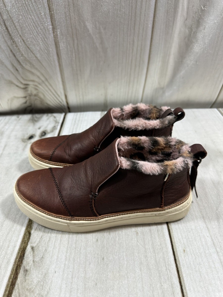 Sneaker Toms Faux Fur Shoes Toms Womens Toms Paxton Leather