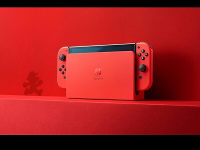 NintendoSwitchマリオレッド 新品 未開封 Nintendo switch マリオレッド☓ブルー