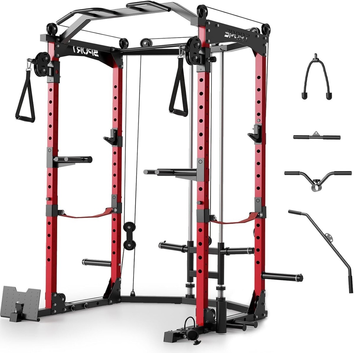 Ensayo Gym Cage Smith Machine Sturdy Fitness Gear Ultimate Smith