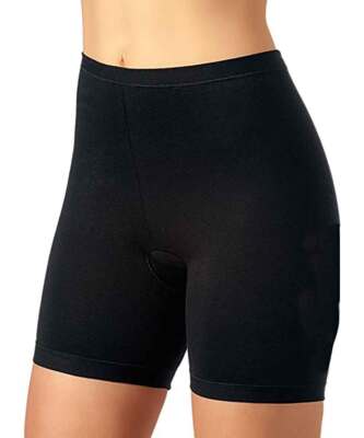 Jadea Pack da 3 Slip Gamba Lunga 536 Pantaloncino In Cotone Nero