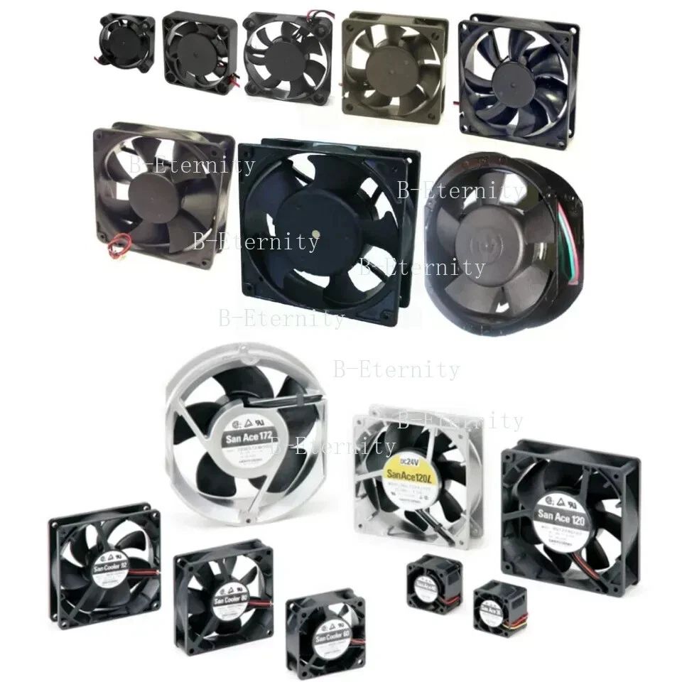 ADDA AK1782HB-AT AK1782HBAT Axial Fan 230V 0.21/0.23A 176*176*89MM Cooling Fan - Image 2 of 2