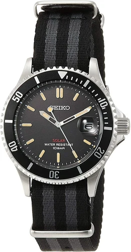 SEIKO Vintage Design Solar SZEV014 Solar Men's Watch New in Box