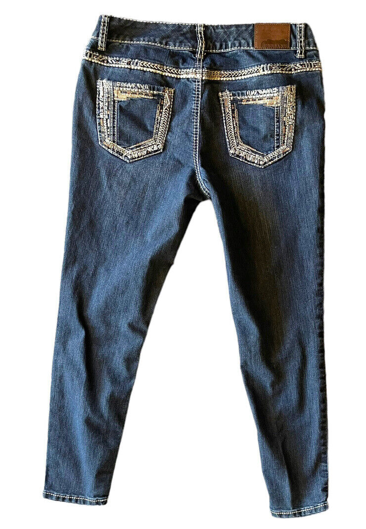 Maurices Womens Blaine Blue Denim Jeans Size Medi… - image 2
