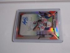 DAMARKUS LODGE NCAA Ole Miss 2019 Panini Prizm Draft Silver RC Auto #189 Card