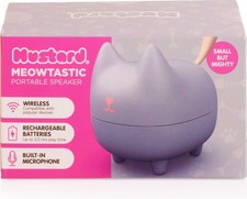 MUSTARD Meowtastic Portable Speaker WIRELESS RECHARGEABLE NEW IN BOX 