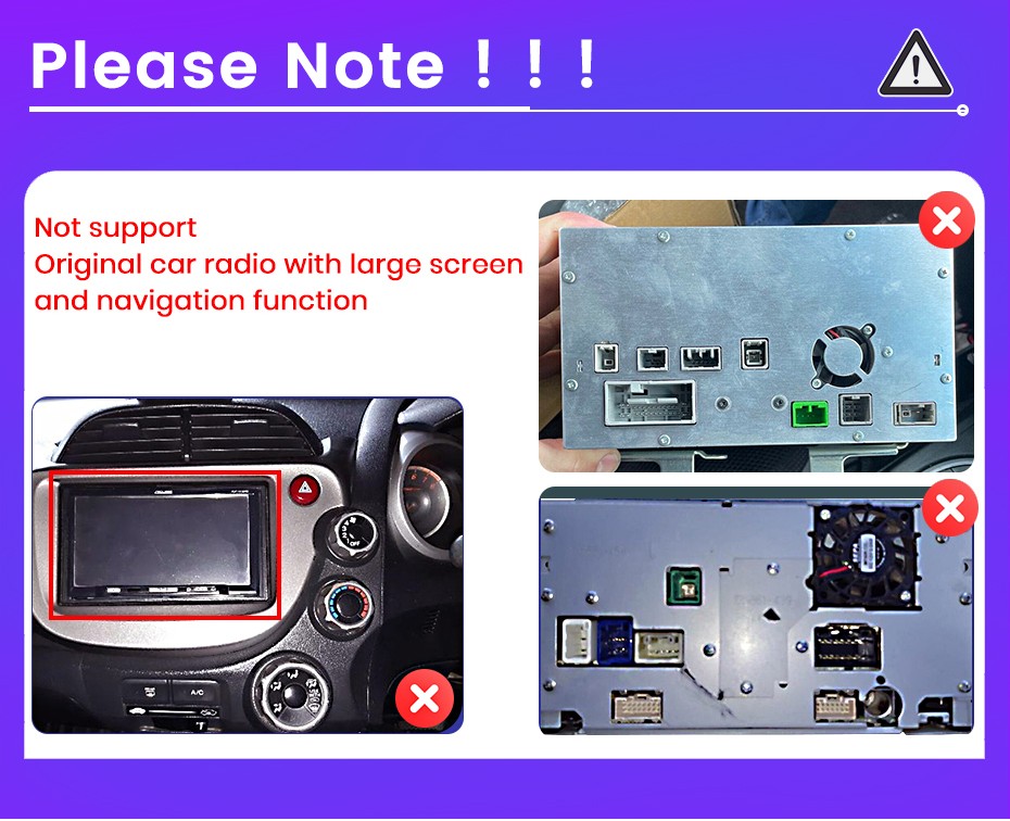 6+128G Android 14 Carplay Car Stereo Radio GPS Navi For Honda Fit Jazz 2007-2013