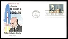 Mayfairstamps US FDC 1964 New Mexico Dr Robert H Goddard modern rocketry fluegel