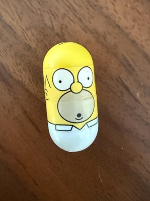 VINTAGE RETIRED SPIN MASTER 2004 THE SIMPSONS MIGHTY BEANZ NUMBER 40 HOMER BEAN