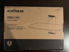 ECHOGEAR EGAV1 SINGLE AV SHELF HOLD UP TO 15 ...