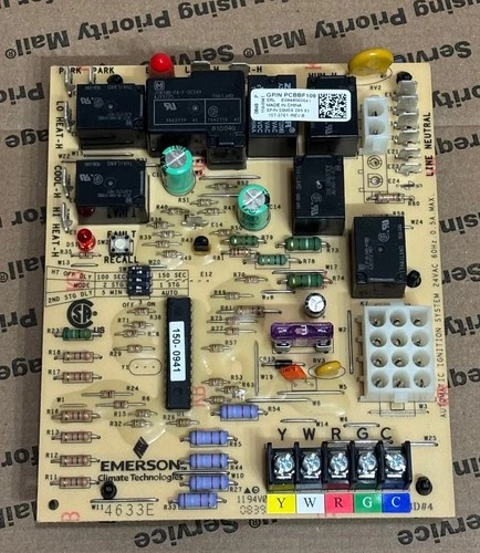 OEM Goodman Amana PCBBF109 Emerson 50M56-289-91 Furnace Control Board 🔥 Checked