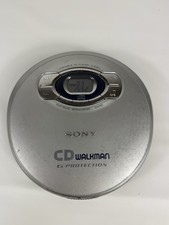 Vintage Sony D-EJ611 CD Walkman G Protection Discman Portable Gray