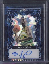 2025 Leaf Signature Series Crystal Blue Shawn Kemp 1/1 Auto Autograph 