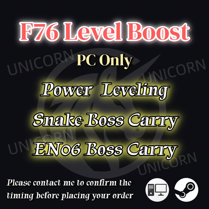 ✨Fallout 76 PC✅Gleaming Depths Raid/EN06/Snake Carry/Level Boost/Power Leveling✅