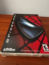 Spider-Man The Movie 2002 PC CD-ROM Big Box 2 Discs Manual Activision Untested