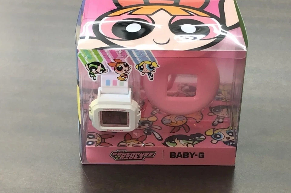 CASIO BABY-G+PLUS THE POWERPUFF GIRLS BGD-10 de Japón - Imagen 3 de 4