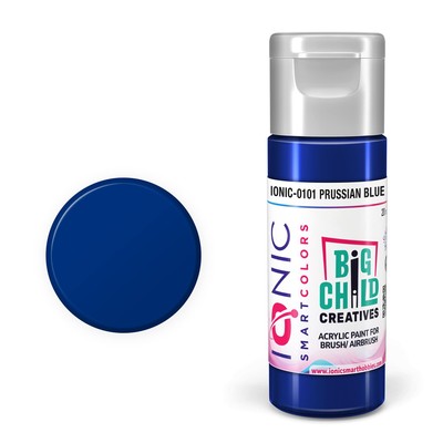 IONIC 0101 SMART COLORS: PRUSSIAN BLUE 20ml (by Big Child Creatives | AMMO)
