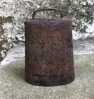 Vintage Old Iron Rusty Cow Bell Farm Animal Rustic Cottage Decor — photo 2