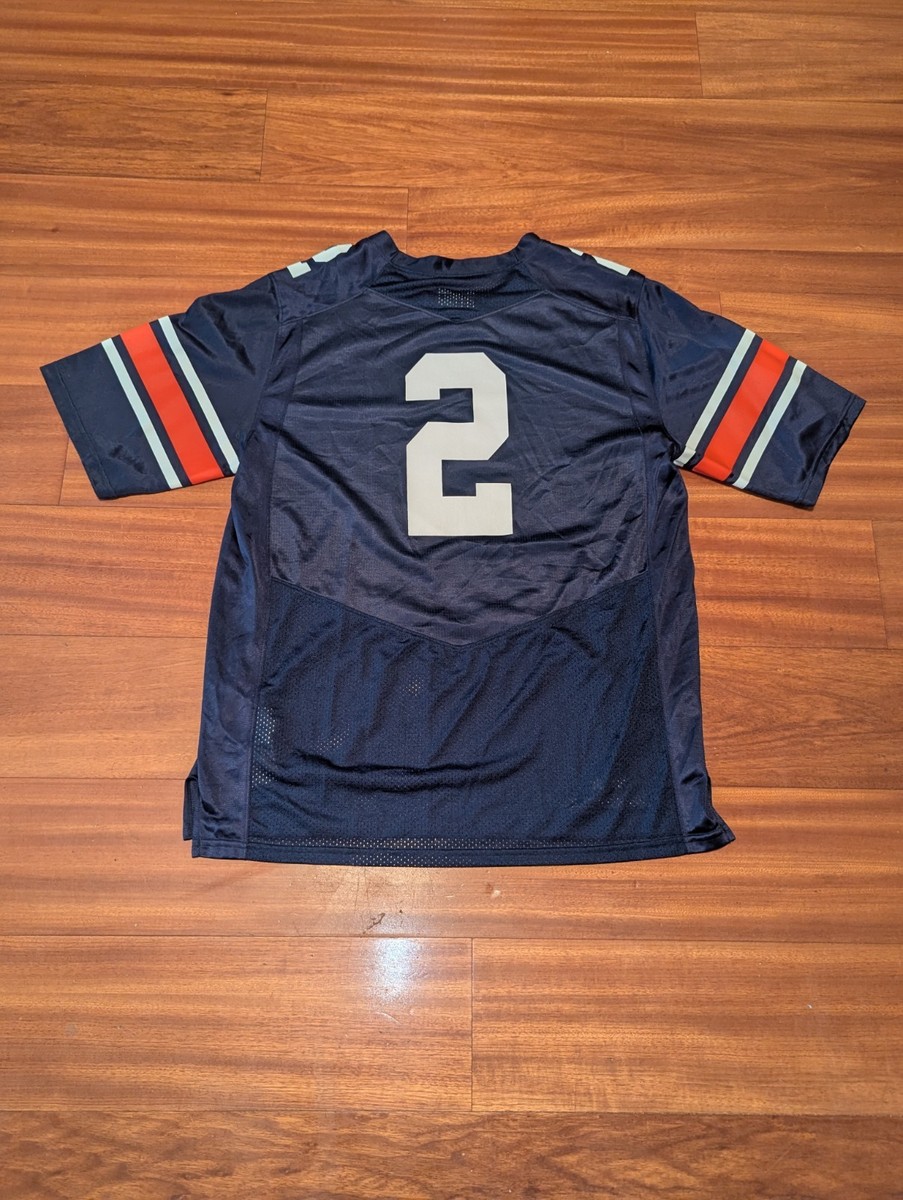 ビンテージ  リーグアン ルアーブルAC ユニフォーム フットボール Under Armour Auburn Tigers Football Jersey Cam Newton sz L Blue