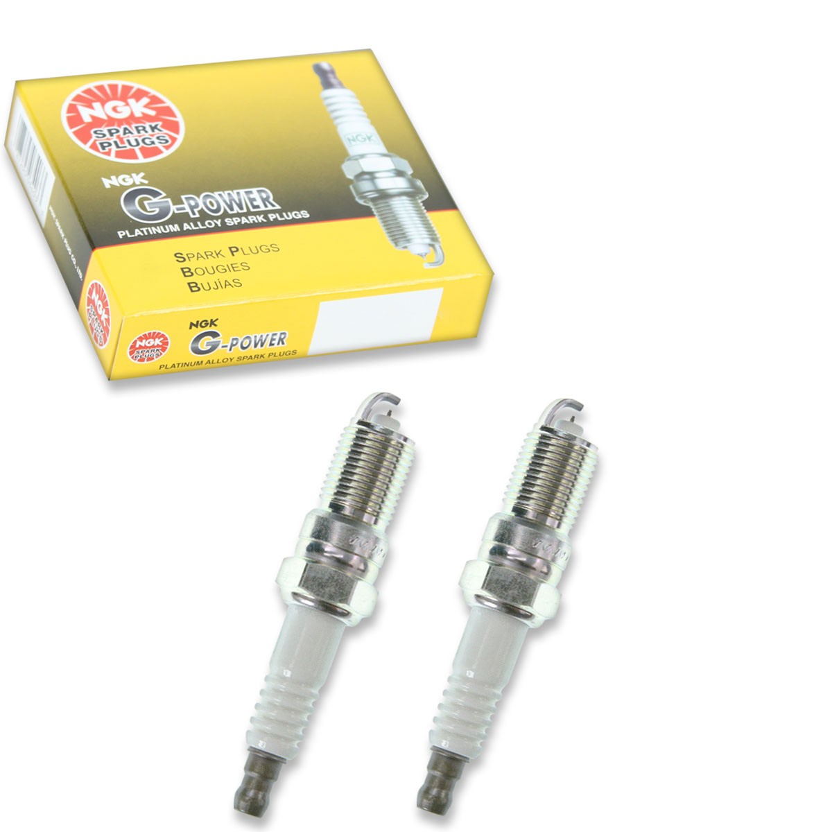 2 pc NGK 2815 TR4GP G-Power Spark Plugs for HR9LPP30X HR9DPP30Y AP5245 AP106 qz