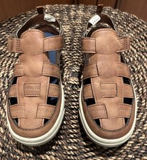 Oshkosh B'Gosh Unisex Child Anchor Sandals Size 1 Fisherman Sandals