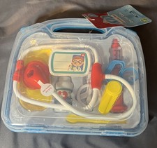 Kid Connection Doctor Play Set with Stethoscope Multiple Colors, 9 Pieces