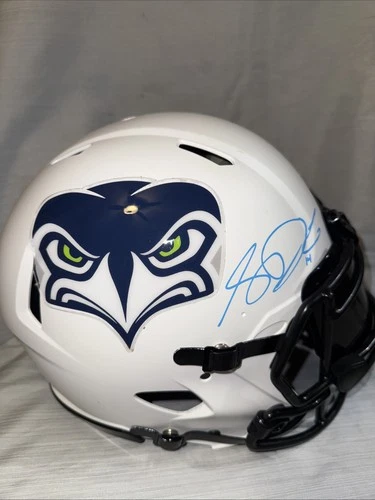 Sam Darnold Seattle Seahawks Signed Helmet Beckett (BAS) Alternate F/S Authentic